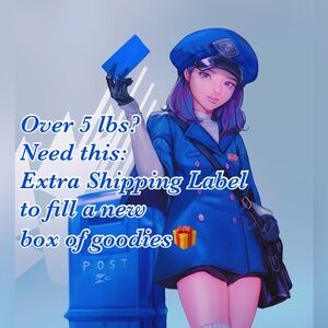 EXTRA SHIPPING LABEL